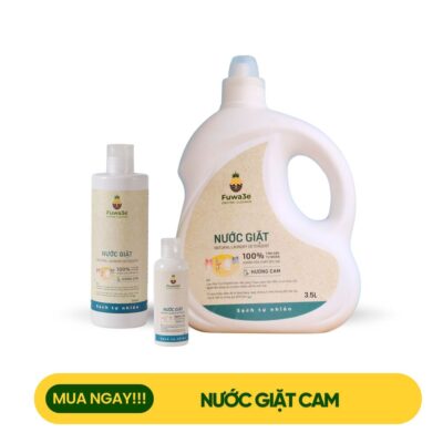 Nước giặt Fuwa3e (Hương cam)